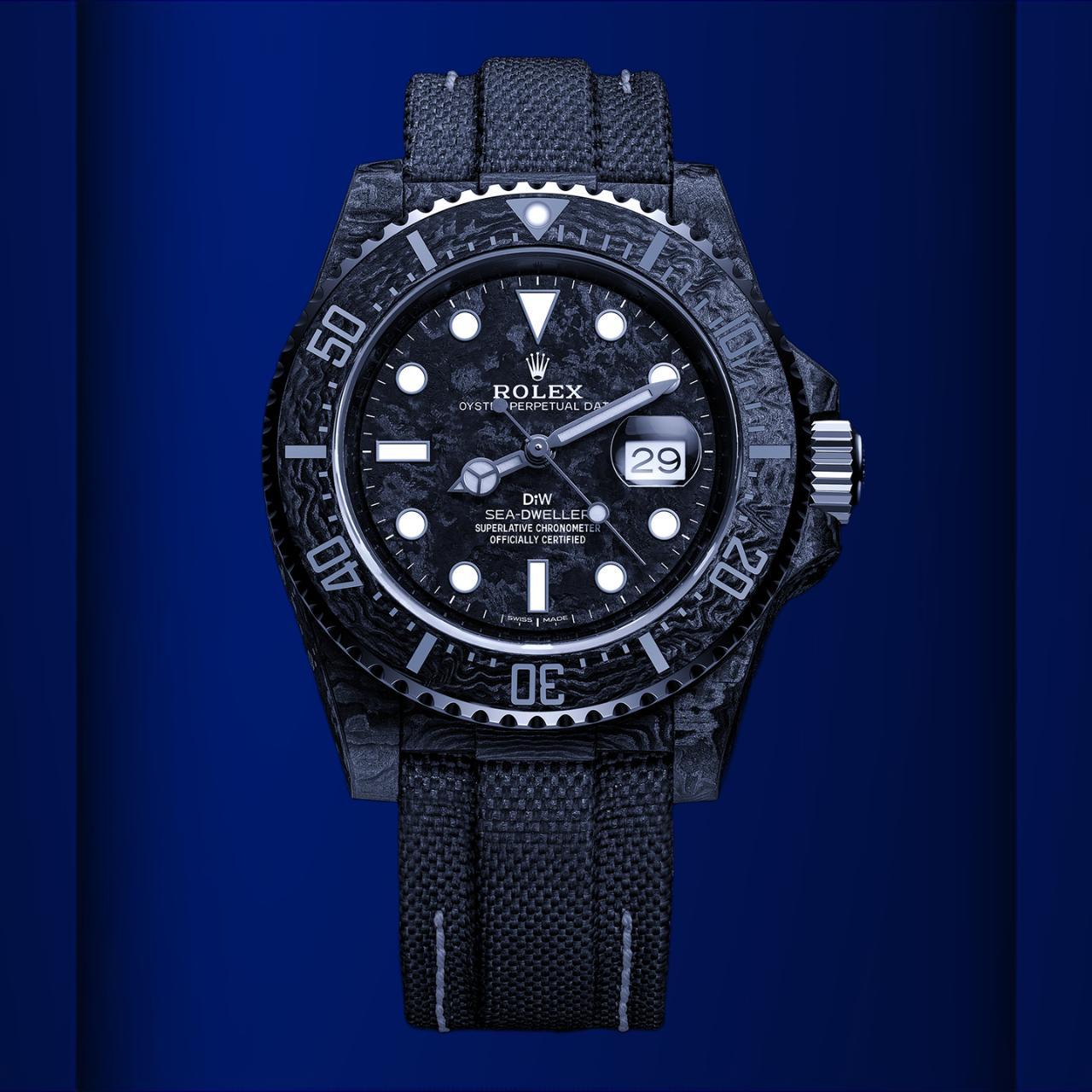 All black rolex sea 2025 dweller