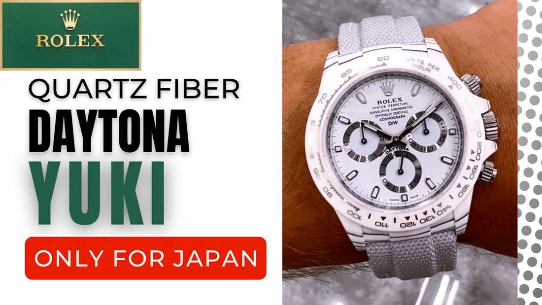 DiW Japan Only Collection Rolex Daytona Watch "YUKI" | WORLDTIMER
