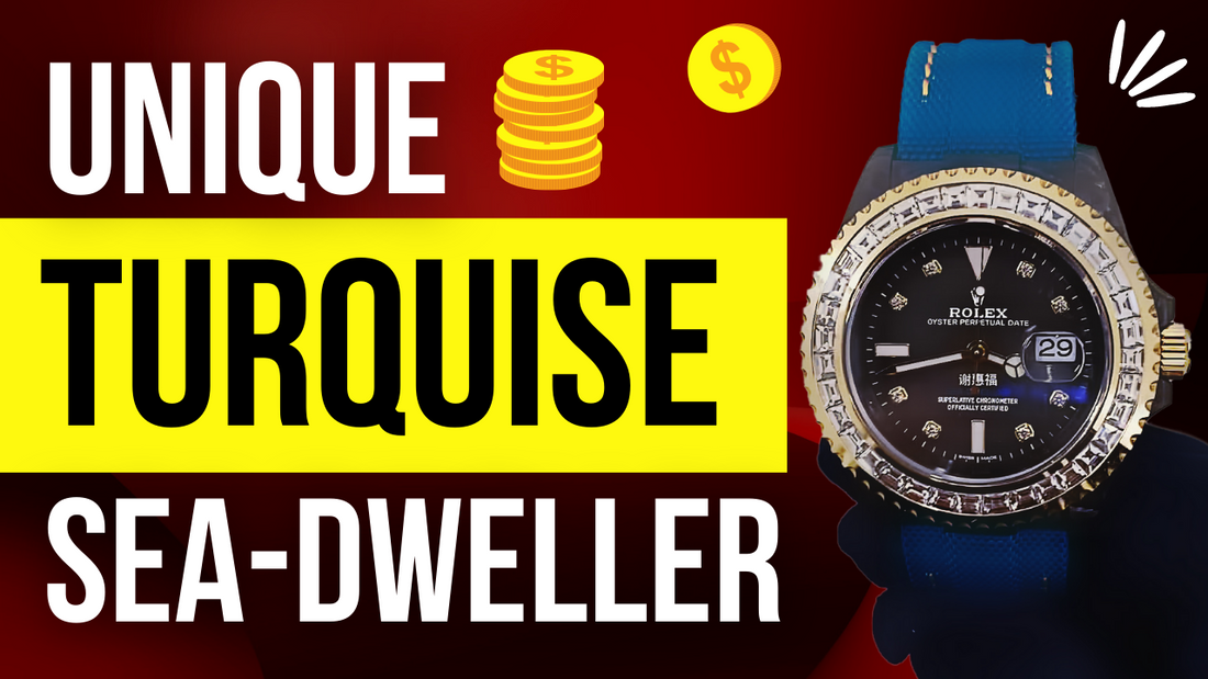 Tailor-Made Rolex DiW Sea Dweller TURQUISE Baguette | DiW Blog by WORLDTIMER
