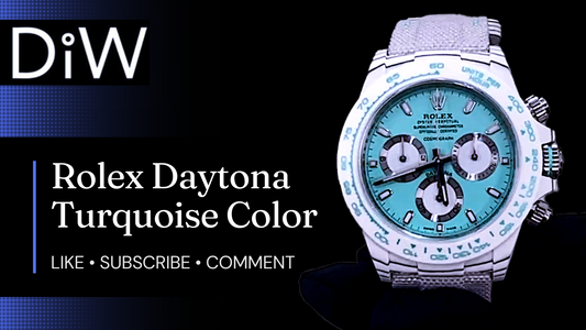 DiW Amazing New Color Turquoise Rolex Daytona | DiW Blog By WORLDTIMER