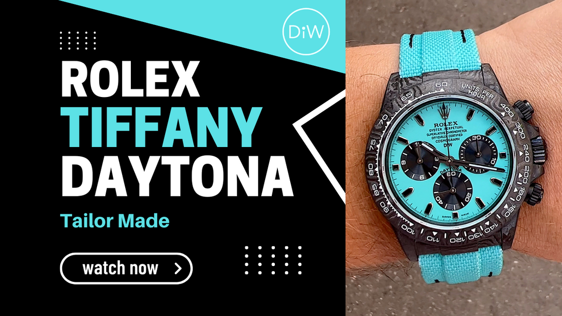 Tailor Made DiW Tiffany Blue Rolex Daytona | WORLDTIMER