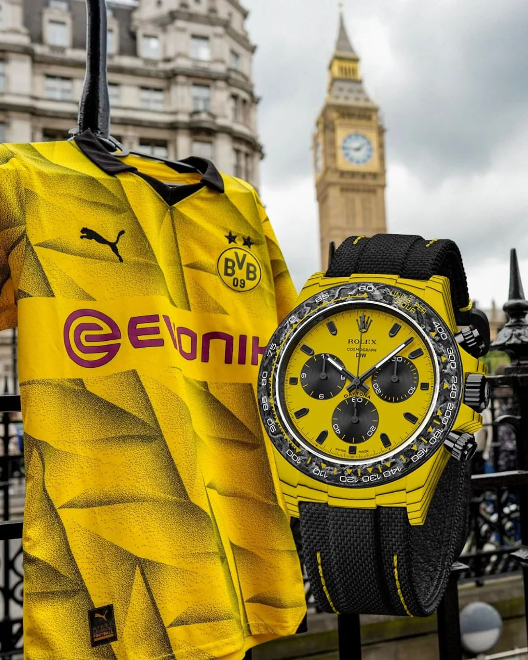 BumbleBEE RolexDiW Daytona CarboQuartz 大黃蜂 勞力士DiW 石英纖維地通拿  | WORLDTIMER