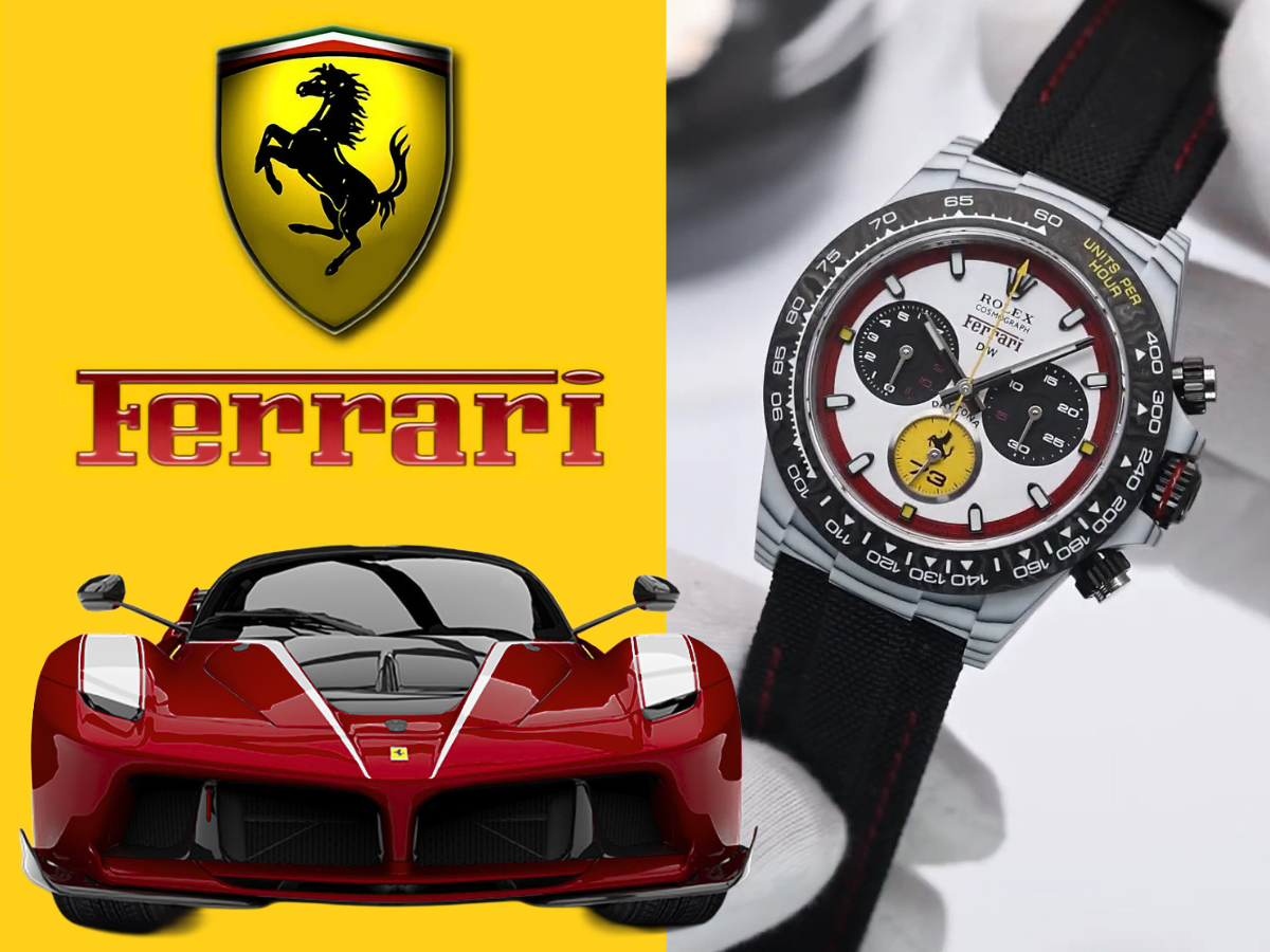 Ferrari Edition RT Rolex DiW Daytona 獨一無二勞力士 DiW地通拿 | WORLDTIMER