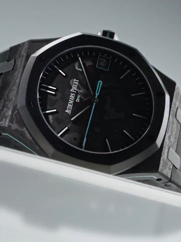 NTPT Carbon AP Royal Oak 15500ST DiW VOIDLINE AQUA 愛彼皇家橡樹 15500ST | WORLDTIMER