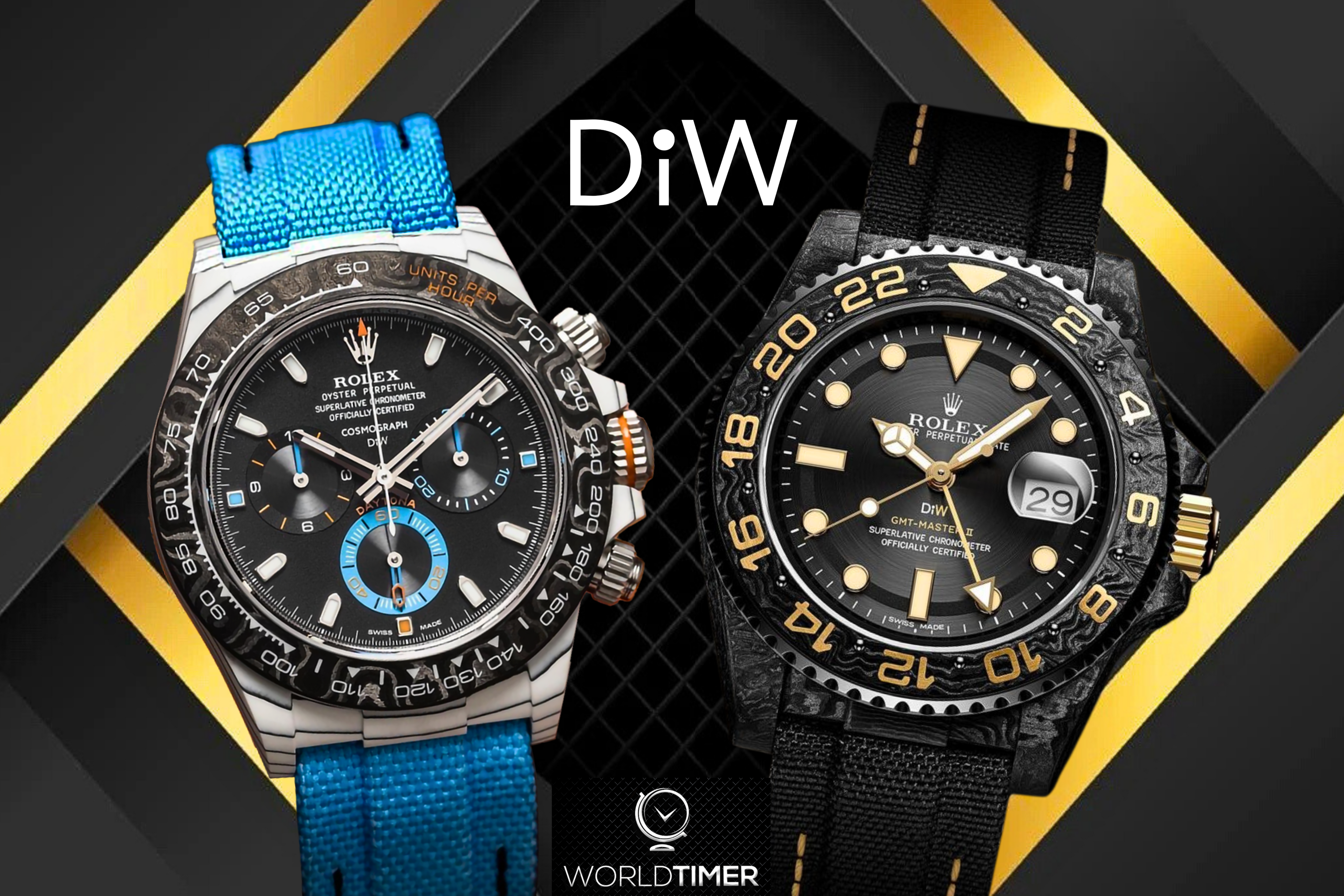 DiW World Lightest Rolex Watches | DiW World Lightest Patek Philippe Watches | DiW 全世界最輕的 勞力士 手錶 | DiW 全世界最輕的 百達翡麗 手錶 | Official Agent WORLDTIMER