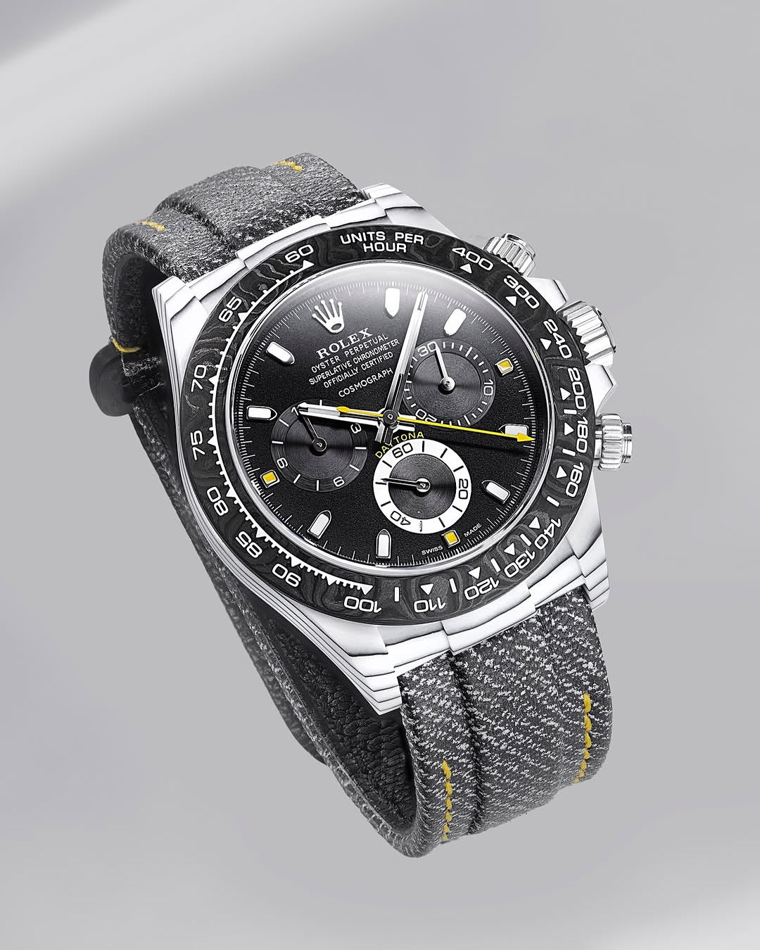 UNIQUE CarboQuartz Rolex DiW Daytona STRIKER 勞力士DiW 石英纖維地通拿 | WORLDTIMER