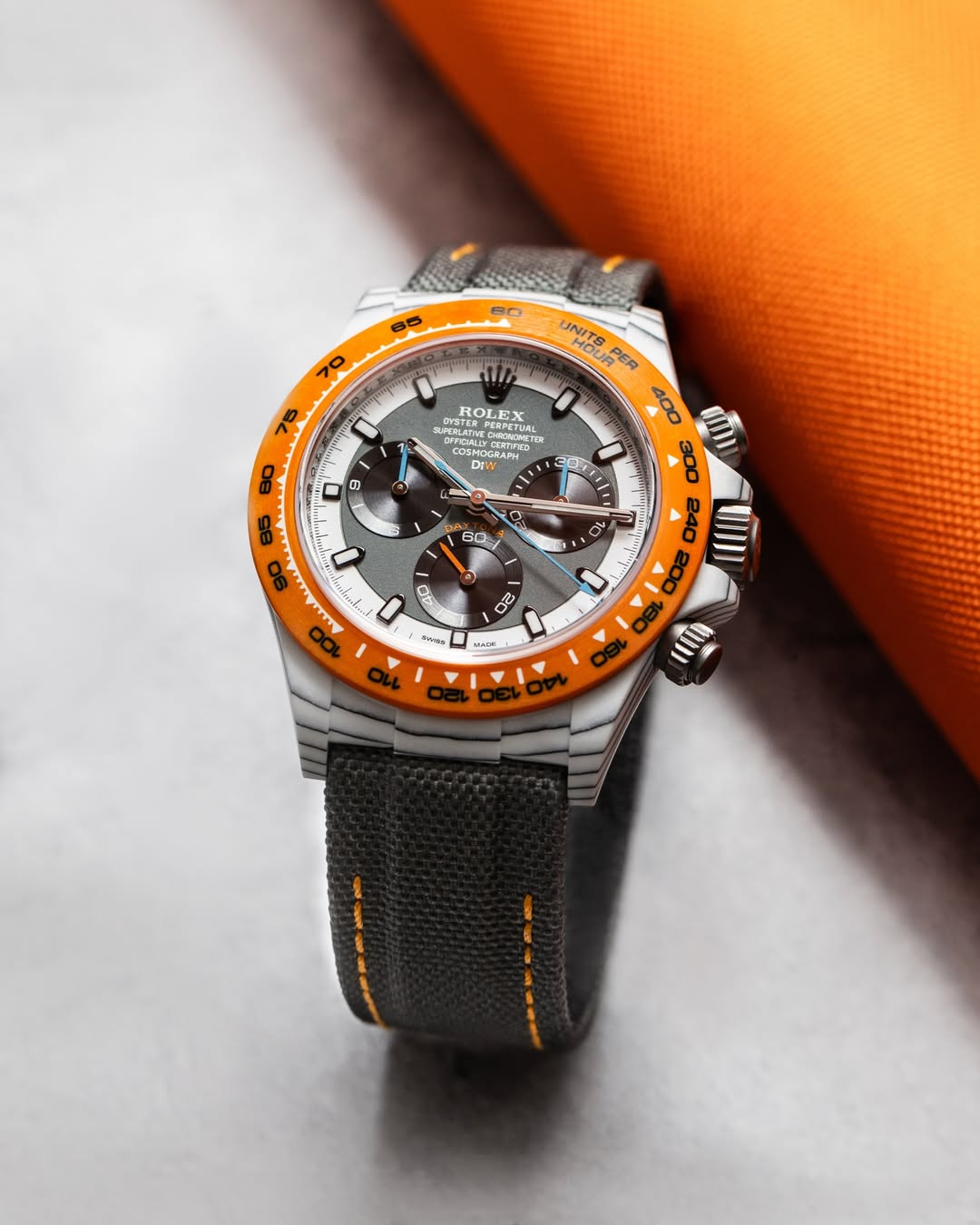 CarboQuartz DiW Rolex Daytona OCELLARIS 勞力士DiW 石英纖維地通拿 | WORLDTIMER