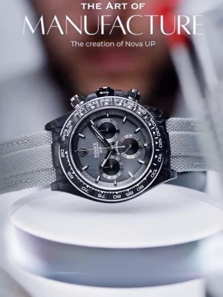 UNIQUE DiW Rolex Carbon Daytona NOVA 勞力士diw碳纖維地通拿 | WORLDTIMER