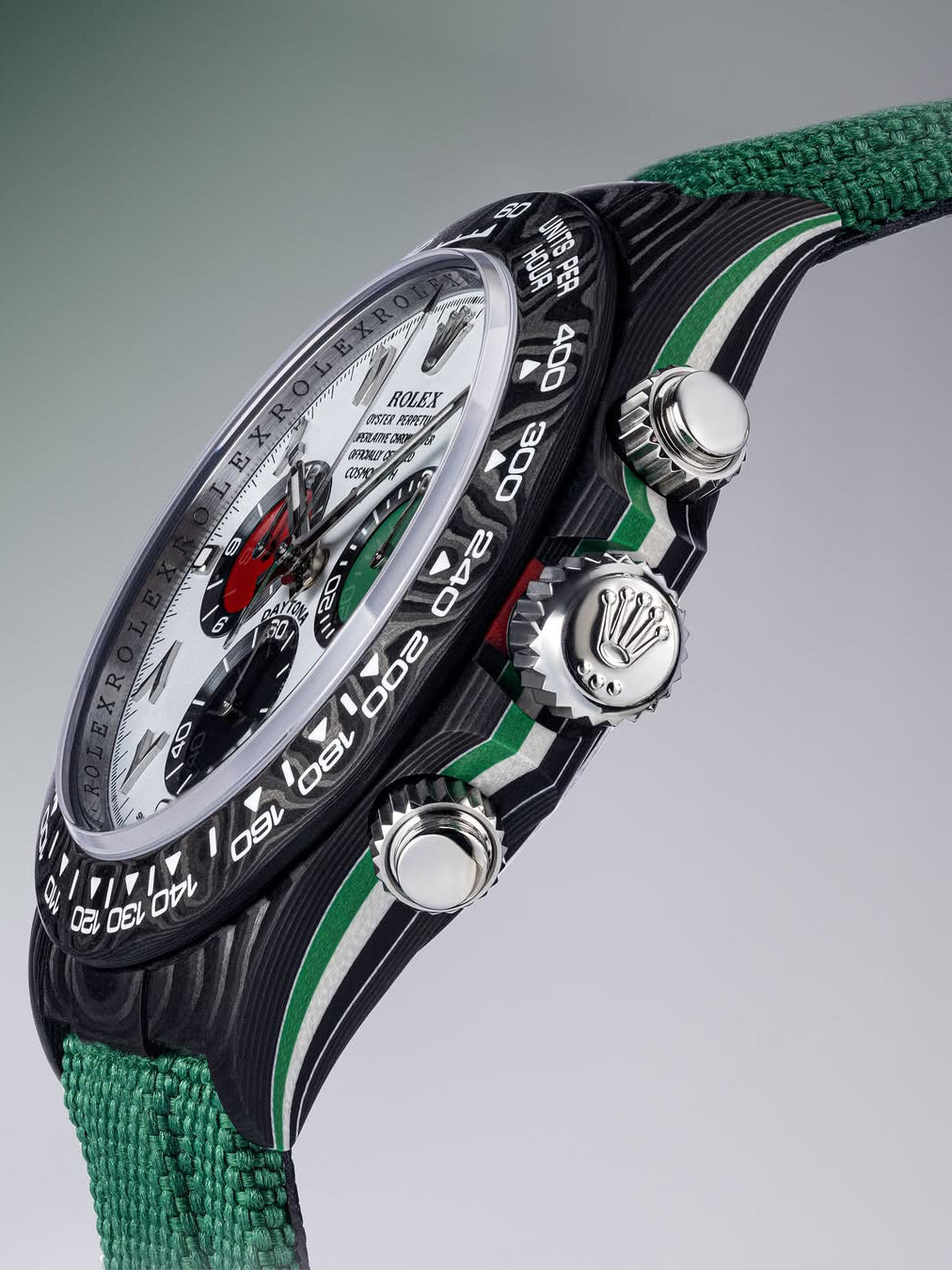 UNIQUE DiW Rolex Daytona UAE Edition 獨一無二 勞力士DiW 碳纖維地通拿 | WORLDTIMER