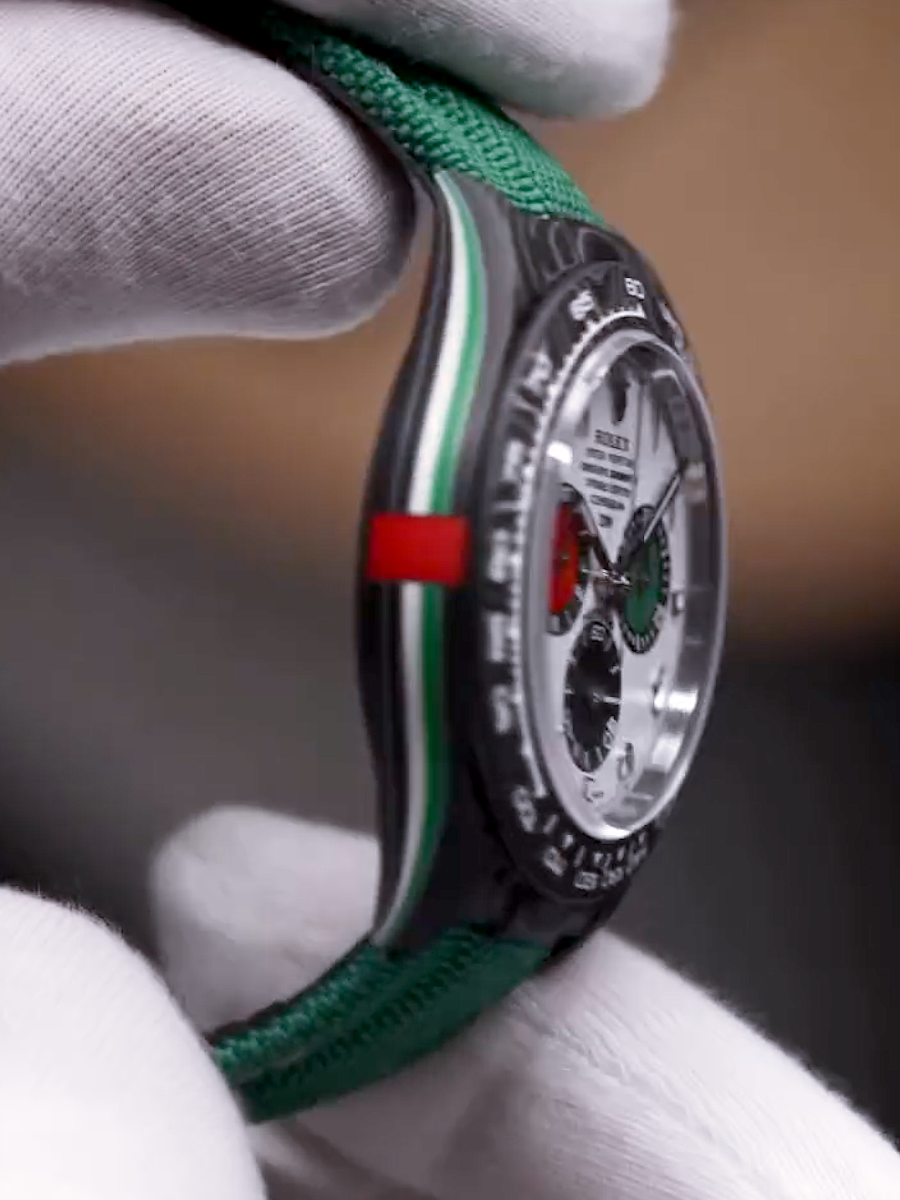 UNIQUE Rolex DiW Daytona UAE Edition 獨一無二 勞力士碳纖維 DiW地通拿 | WORLDTIMER