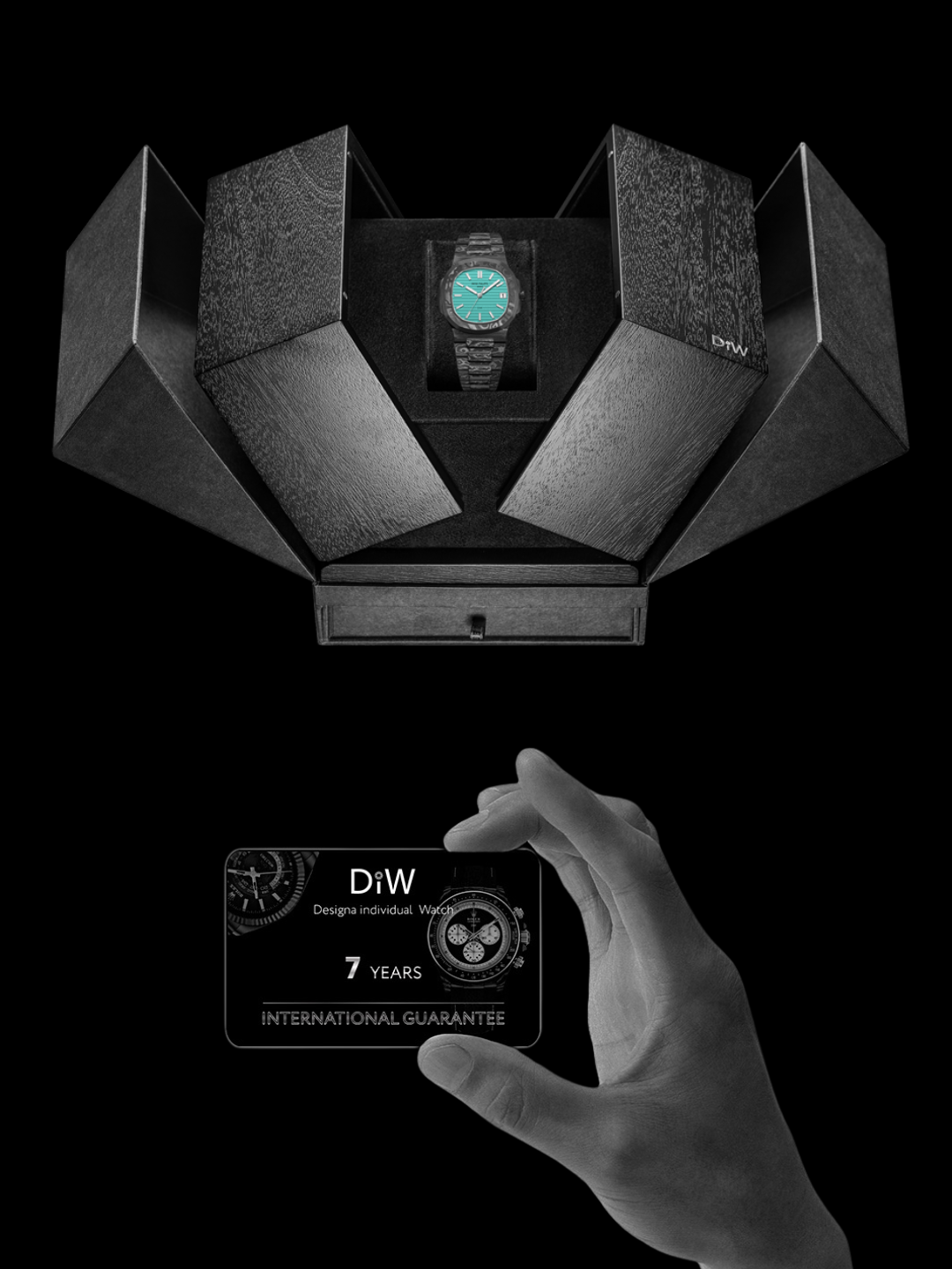 DiW All Carbon Tiffany Patek Nautilus 5711 CELESTE 全碳纖維 蒂芙尼 百達翡麗鸚鵡螺5711  | WORLDTIMER