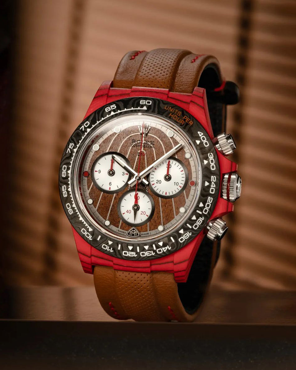 Mercedes BENZ Maybach INSPIRED Rolex DiWDaytona CarboQuartz 梅賽德斯-邁巴赫 靈感 勞力士 DiW 地通拿 | WORLDTIMER