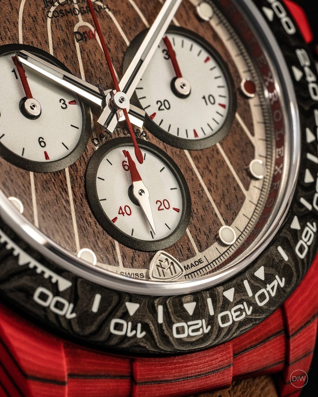 Mercedes Maybach INSPIRED RolexDiW Daytona CarboQuartz 梅賽德斯-邁巴赫 靈感 DiW勞力士 地通拿 | WORLDTIMER