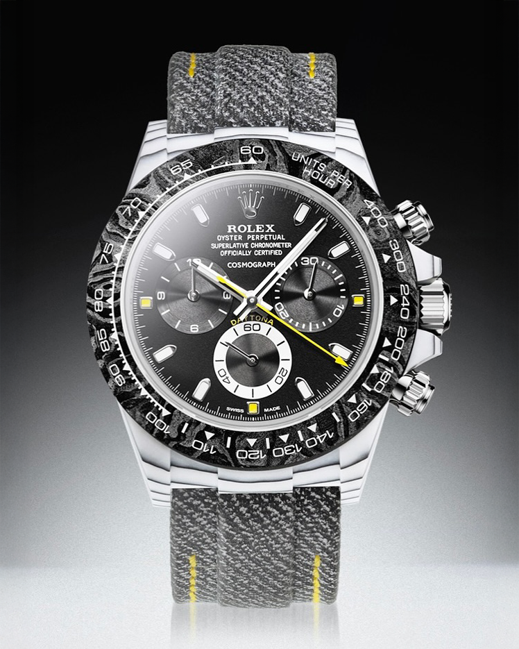 UNIQUE CarboQuartz Rolex DiW Daytona STRIKER 勞力士DiW 石英纖維地通拿 | WORLDTIMER