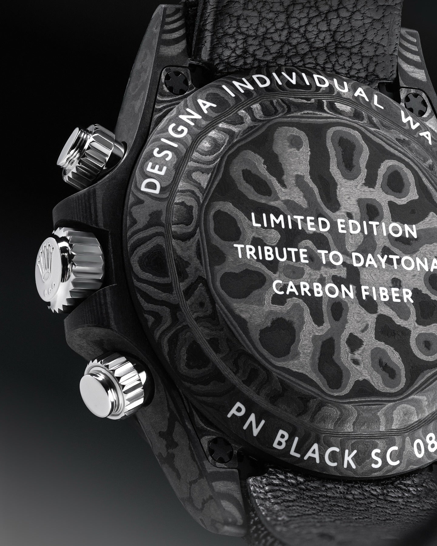 NTPT Carbon DiW Rolex Daytona PAUL NEWMAN BLACK SC 碳纖 勞力士 Paul Newman 地通拿 | WORLDTIMER
