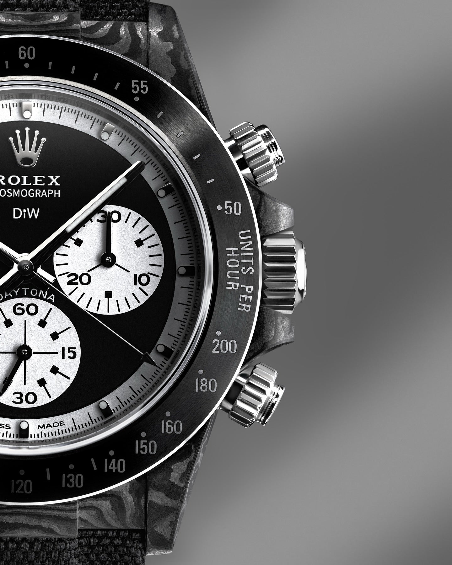 NTPT Carbon DiW Rolex Daytona PAUL NEWMAN BLACK SC 碳纖 勞力士 Paul Newman 地通拿 | WORLDTIMER