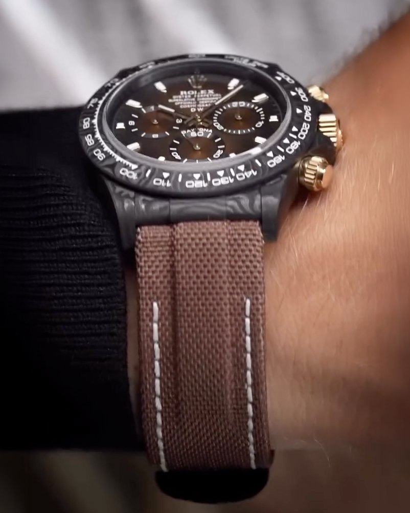 Gradient Dial Rolex Graphite Daytona【DiW】漸變色表面 勞力士DiW 碳纖維地通拿 | WORLDTIMER