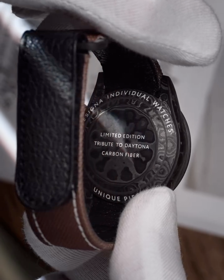 Gradient Dial Rolex Custom Daytona【DiW】漸變色表面 碳纖維勞力士 DiW地通拿 | WORLDTIMER