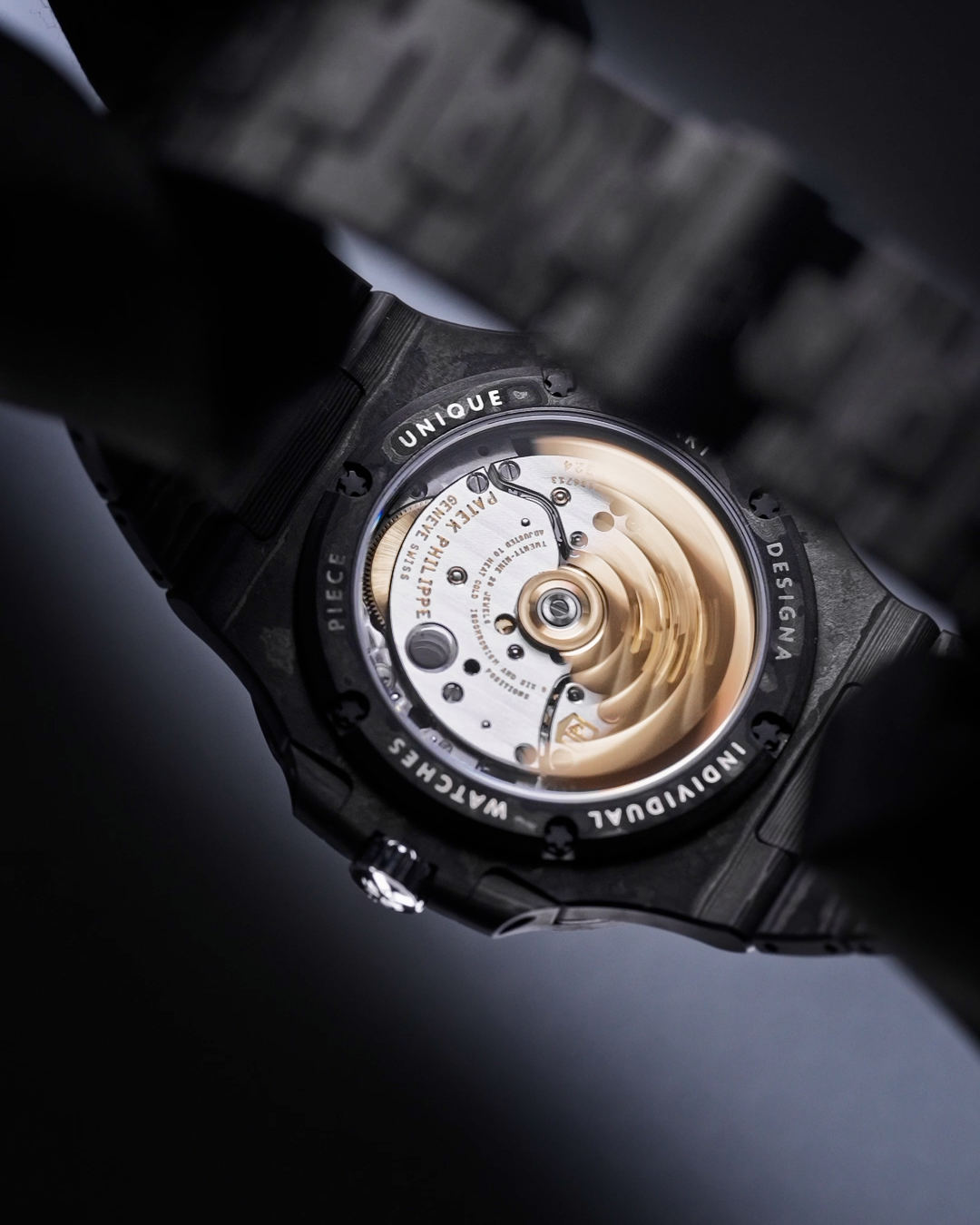 DiW Patek Nautilus 5711 BLACK GRAIL KHAKI 百達翡麗 金鷹5711 | WORLDTIMER