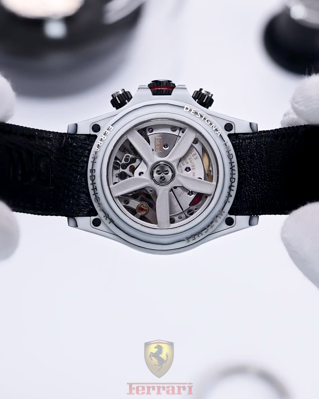 Ferrari Edition RT DiW Rolex Daytona UNIQUE PIECE 獨一無二勞力士 DiW地通拿 | WORLDTIMER