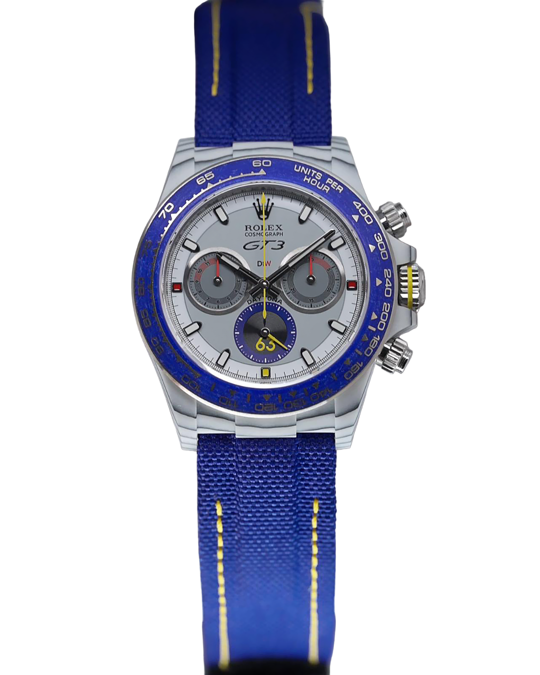 Porsche 911 GT3 Rolex DiW Daytona CarboQuartz UNIQUE PIECE 保時捷911 GT3 勞力士 DiW地通拿 石英纖維 獨一無二腕錶 | WORLDTIMER