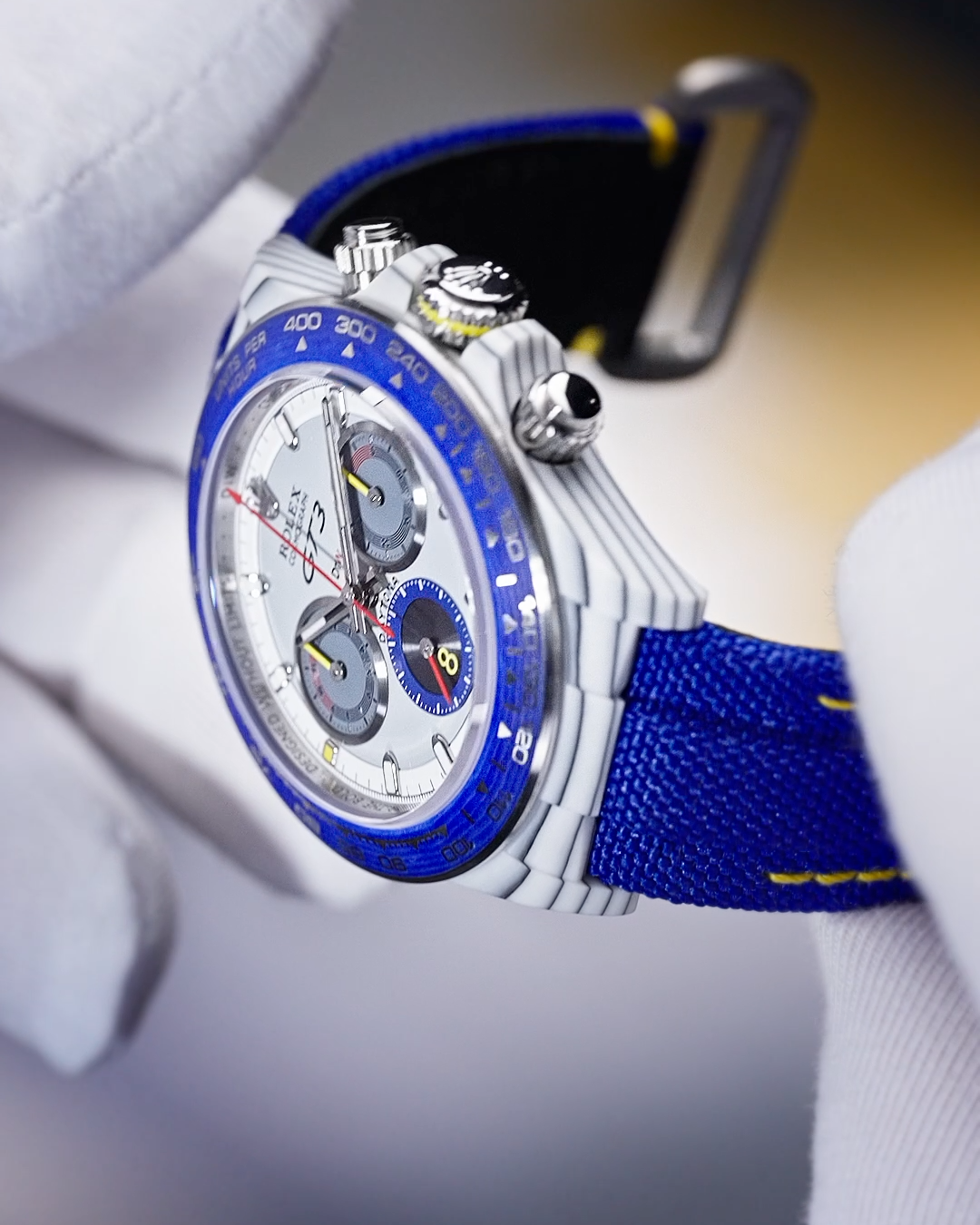 UNIQUE Porsche 911 GT3 Rolex DiW Daytona CarboQuartz 獨一無二 保時捷911 GT3 勞力士DiW 石英纖維地通拿 手錶 | WORLDTIMER