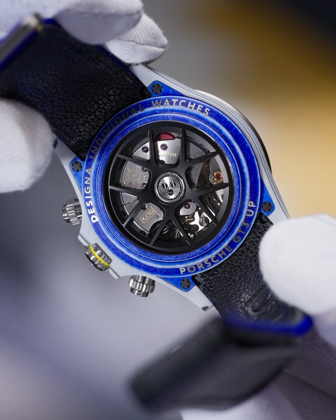 Porsche 911 GT3 Rolex DiW Daytona CarboQuartz UNIQUE PIECE 保時捷911 GT3 勞力士 DiW地通拿 石英纖維 獨一無二腕錶 | WORLDTIMER