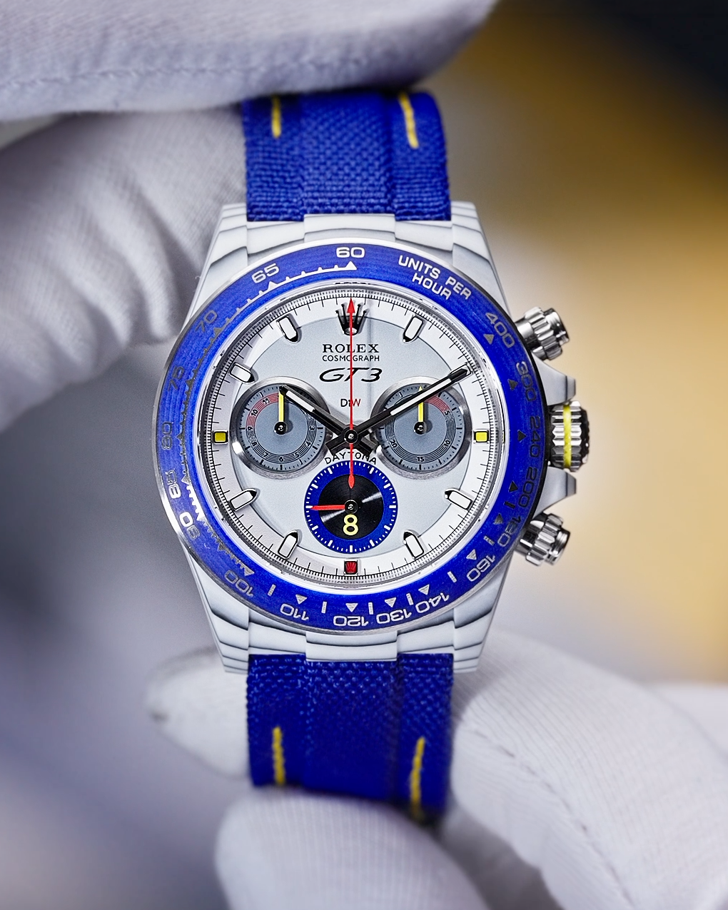UNIQUE Porsche 911 GT3 Rolex DiW Daytona CarboQuartz 獨一無二 保時捷911 GT3 勞力士DiW 石英纖維地通拿 手錶 | WORLDTIMER