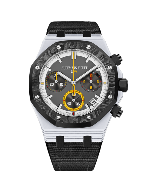 DiW Royal Oak Chronograph 26240 Q-RACER CarboQuartz DiW 碳纖維愛彼 皇家橡樹計時碼錶 26240 | WORLDTIMER