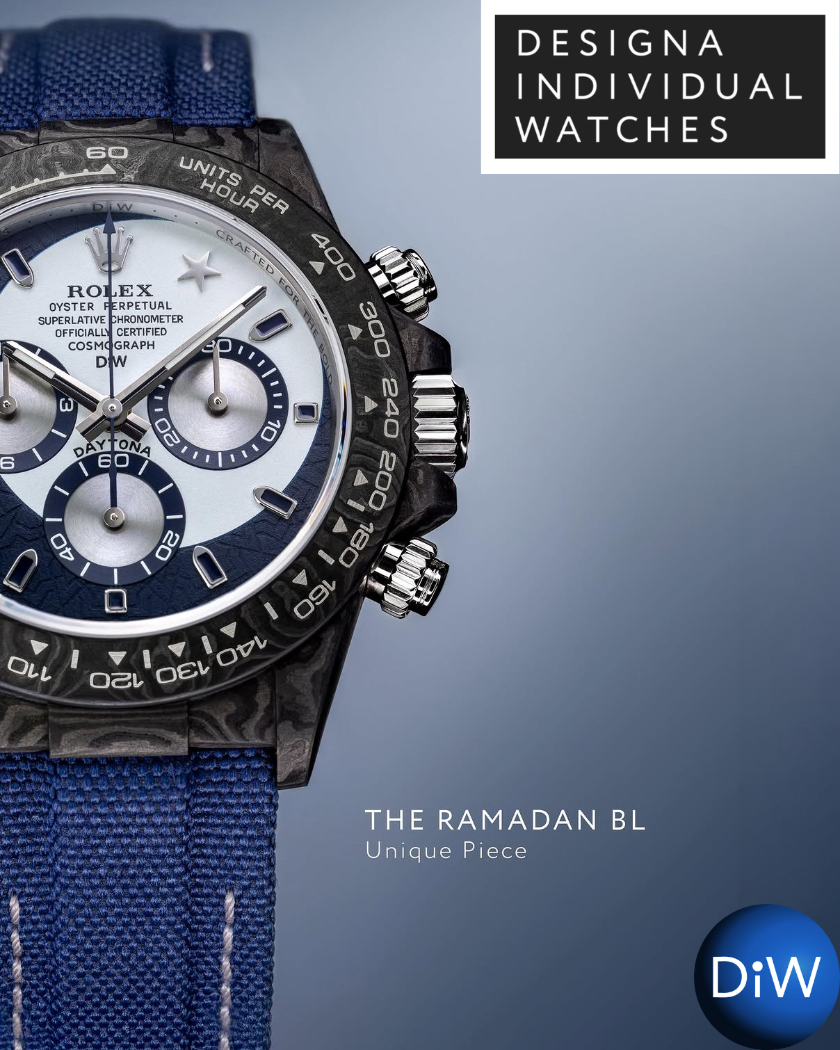 RAMADAN BL Rolex DiW Daytona 碳纖維勞力士 DiW地通拿 | WORLDTIMER