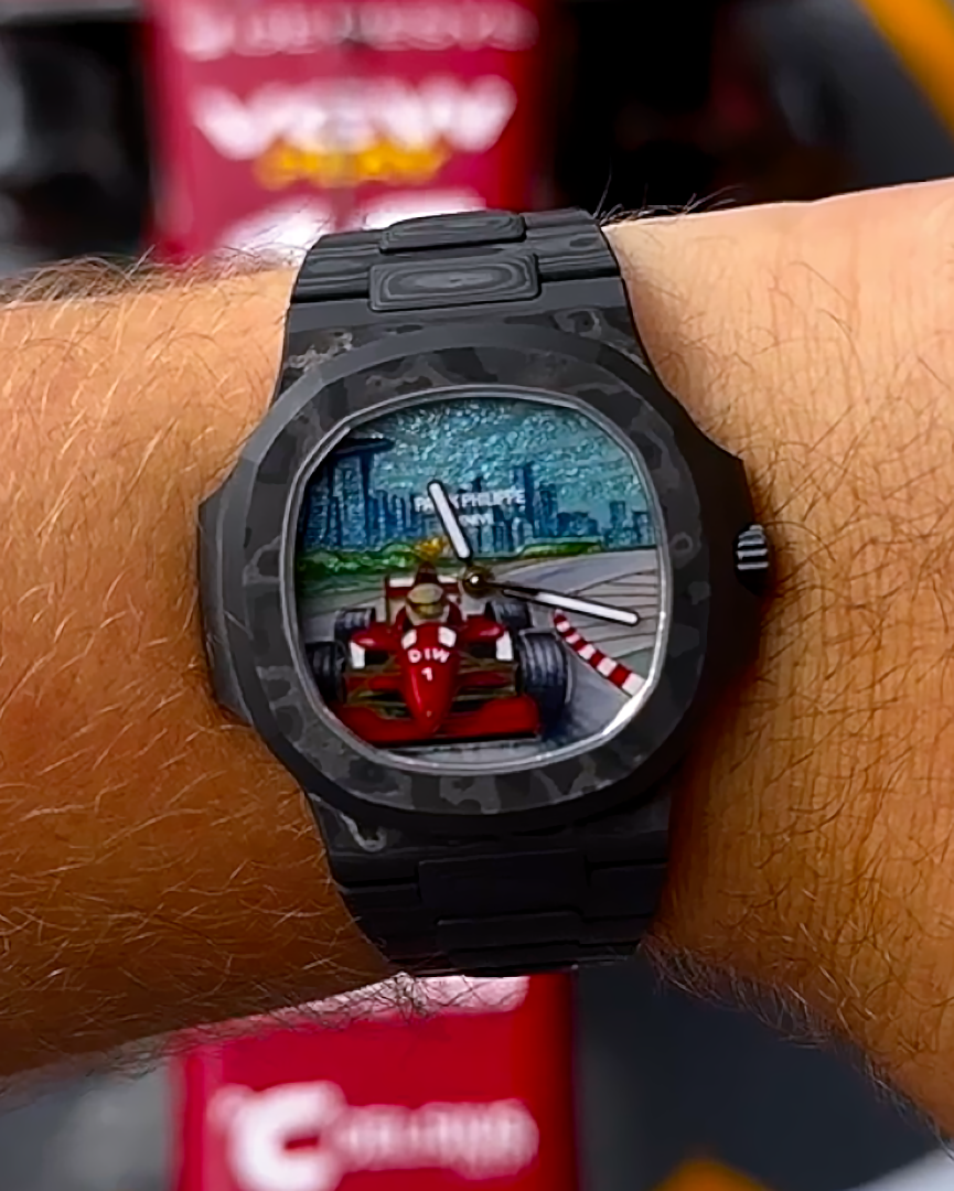 F1 Inspired ALL Carbon PATEK Nautilus DiW 百达翡丽 鹦鹉螺5711 | WORLDTIMER