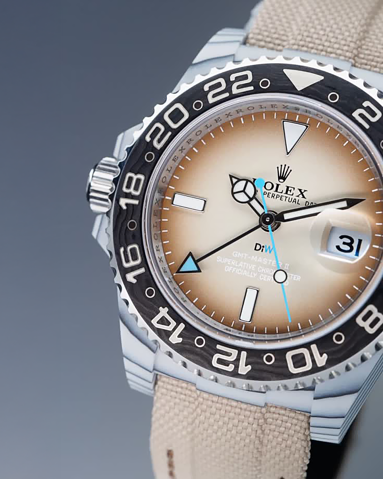 Rolex DiW GMT Master SAVANNA 勞力士 格林尼治型II 40毫米訂製腕錶 | WORLDTIMER