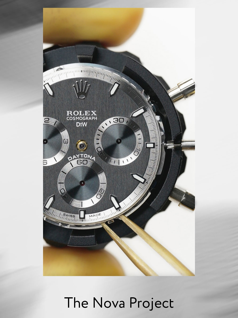 NTPT Carbon Fiber Rolex DiW Daytona NOVA DiW勞力士 碳纖維地通拿 | WORLDTIMER