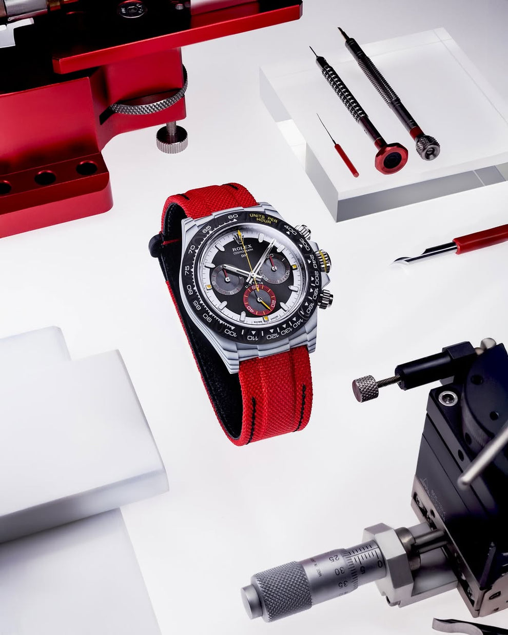 Buy DiW Rolex Daytona QUANTUM RACER CarboQuartz Online | WORLDTIMER