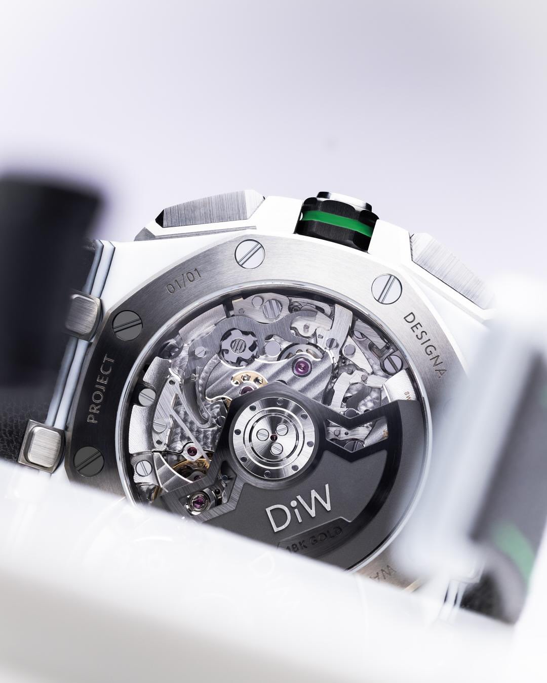 UNIQUE DiW AP Royal Oak Chronograph 26240 "RO ALPINE" 爱彼 皇家橡树计时码表 26240 专为高尔夫球手而设 | WORLDTIMER