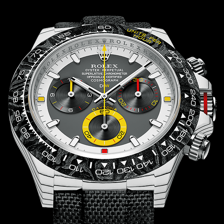 Buy Rolex DiW Daytona QUANTUM RACER CarboQuartz Online | WORLDTIMER