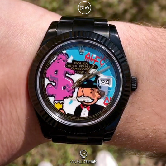 DiW Rolex Datejust ALEC MONOPOLY Rolex Custom Watch 勞力士手錶 |  WORLDTIMER