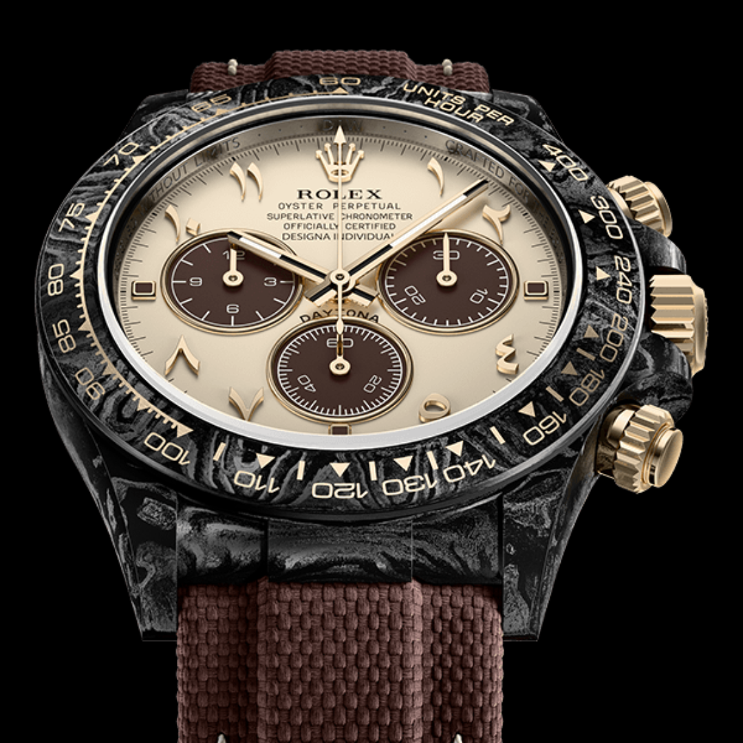 Rolex Daytona Desert Eagle Arabic V2【DiW】勞力士DiW 碳纖維地通拿 沙漠之鷹v2 | WORLDTIMER