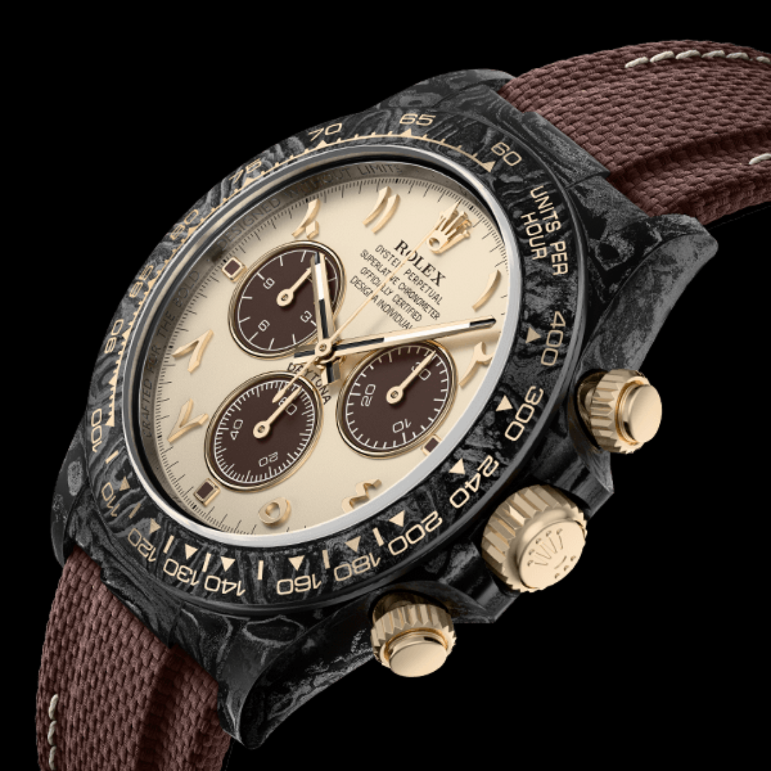 Rolex Daytona Desert Eagle Arabic V2【DiW】勞力士DiW 碳纖維地通拿 沙漠之鷹v2 | WORLDTIMER