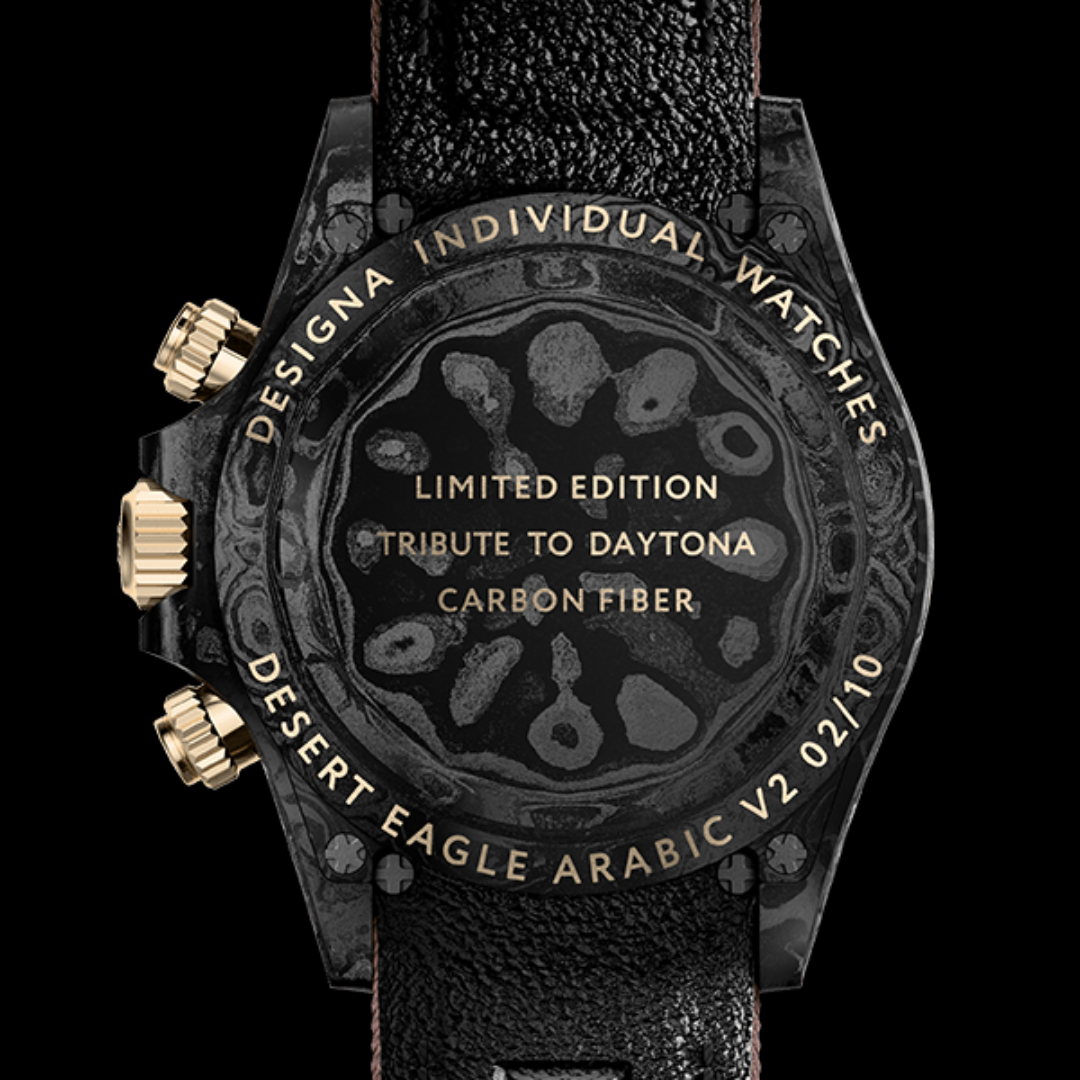 Rolex Daytona Desert Eagle Arabic V2【DiW】勞力士DiW 碳纖維地通拿 沙漠之鷹v2 | WORLDTIMER