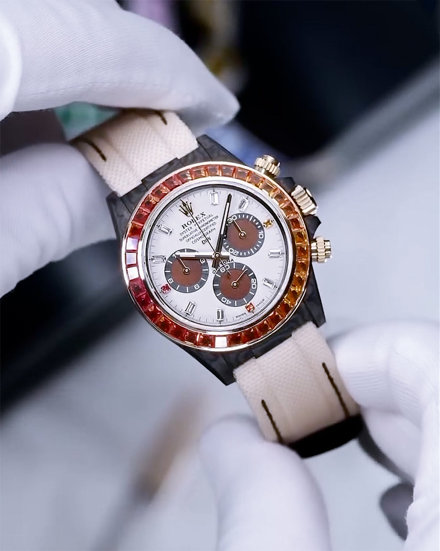 DiW Rolex Rainbow Daytona Unique "DESERT EAGLE RAINBOW" DiW 劳力士彩虹迪 | WORLDTIMER