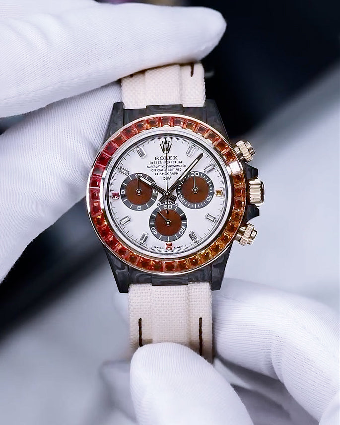 Rolex Rainbow Daytona DiW DESERT EAGLE RAINBOW 劳力士DiW 彩虹迪 | WORLDTIMER
