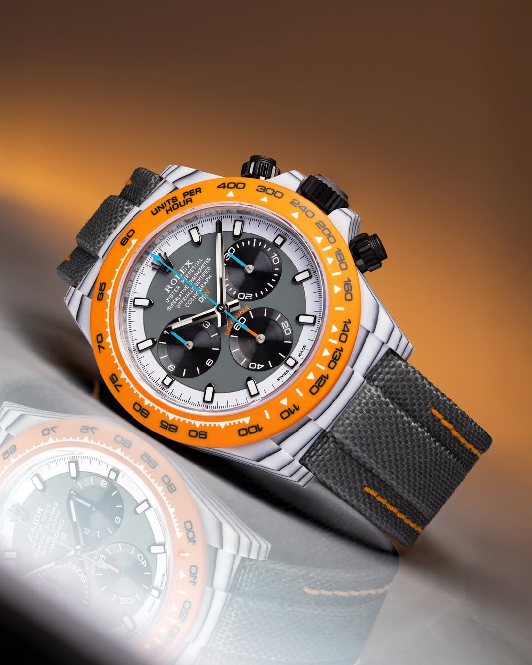 CarboQuartz DiW Rolex Daytona OCELLARIS 勞力士DiW 石英纖維地通拿 | WORLDTIMER
