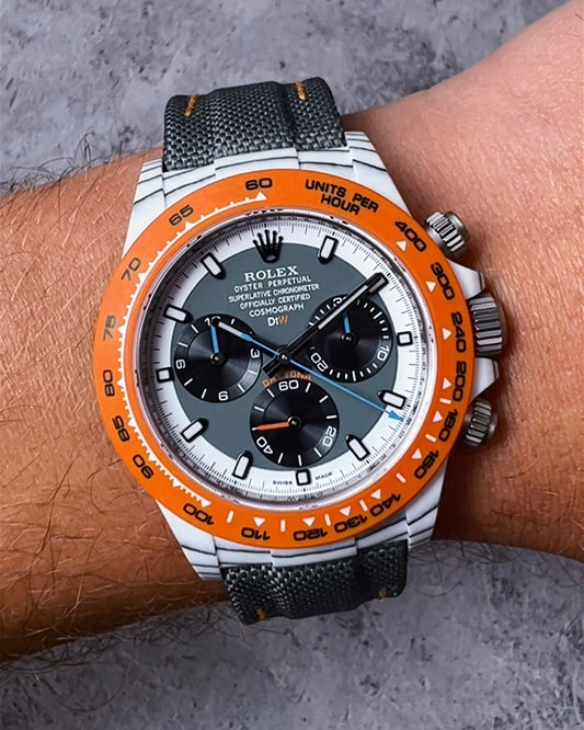 CarboQuartz DiW Rolex Daytona OCELLARIS 勞力士DiW 石英纖維地通拿 | WORLDTIMER