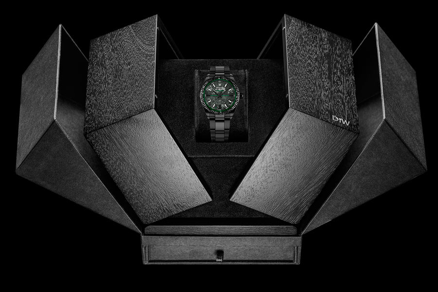 Rolex DiW Milgauss AVIATOR Green Gaussian Watch | WORLDTIMER