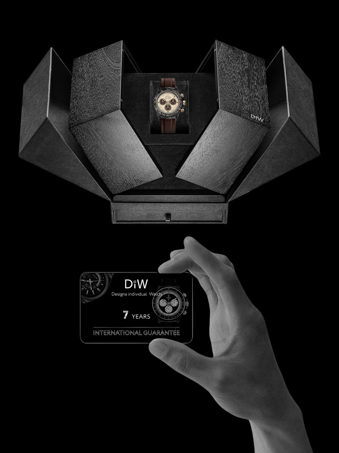 Rolex Daytona Desert Eagle Arabic V2【DiW】勞力士DiW 碳纖維地通拿 沙漠之鷹v2 | WORLDTIMER