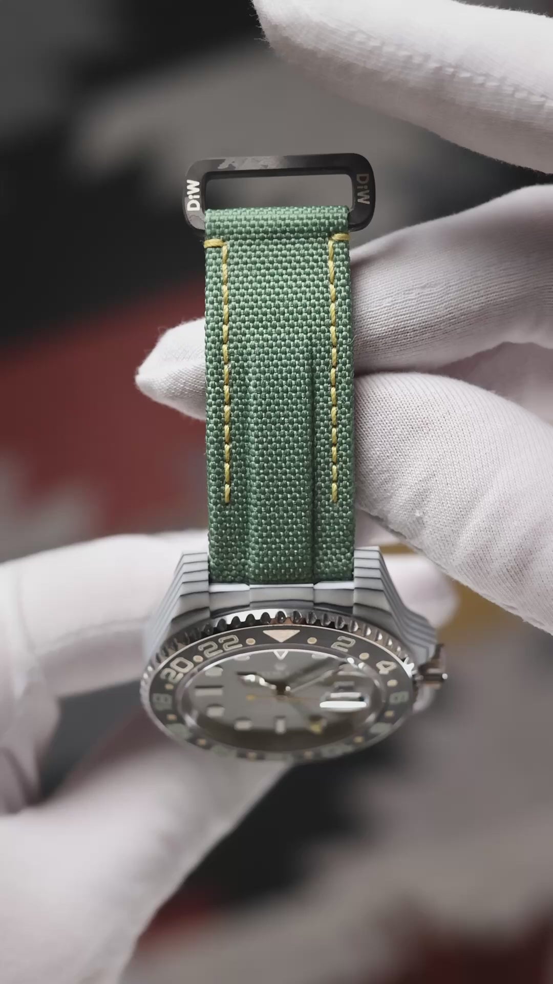 CarboQuartz DiW Rolex GMT Master VERDANT GRAY 勞力士格林尼治型 | WORLDTIMER