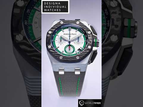 UNIQUE DiW AP Royal Oak Chronograph 26240 "RO ALPINE" 爱彼 皇家橡树计时码表 26240 专为高尔夫球手而设 | WORLDTIMER