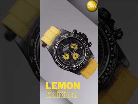 NTPT Carbon Rolex DiW Daytona LEMON EDITION 碳纤 劳力士 迪通拿 | WORLDTIMER