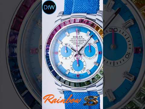 Rolex DiW Daytona RAINBOW S CarboQuartz 全球限量3支勞力士 彩虹地通拿 | WORLDTIMER